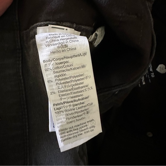 Madewell Petite 10" High-Rise Skinny Jeans in Berkeley Black Button Edition 33P - Picture 10 of 13